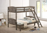 Flynn - Wood Bunk Bed With Mattress