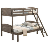 Flynn - Wood Bunk Bed With Mattress