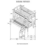 Flynn - Wood Bunk Bed With Mattress
