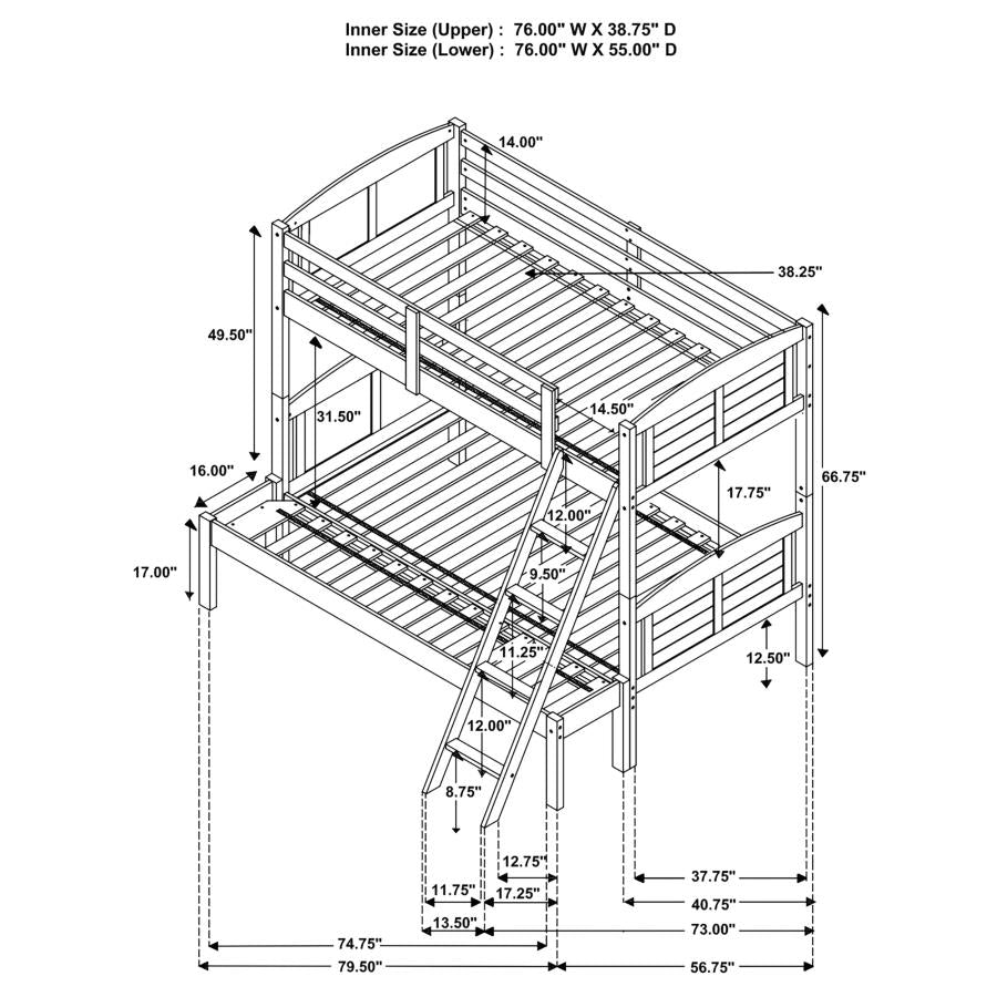 Flynn - Wood Bunk Bed