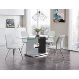 Iris - Dining Table - Gray