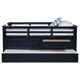 Carlsbad - Wood Captains Bed With Trundle