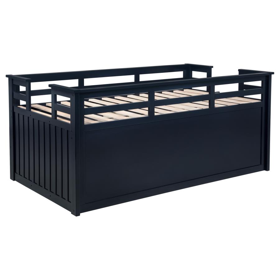 Carlsbad - Wood Captains Bed With Trundle