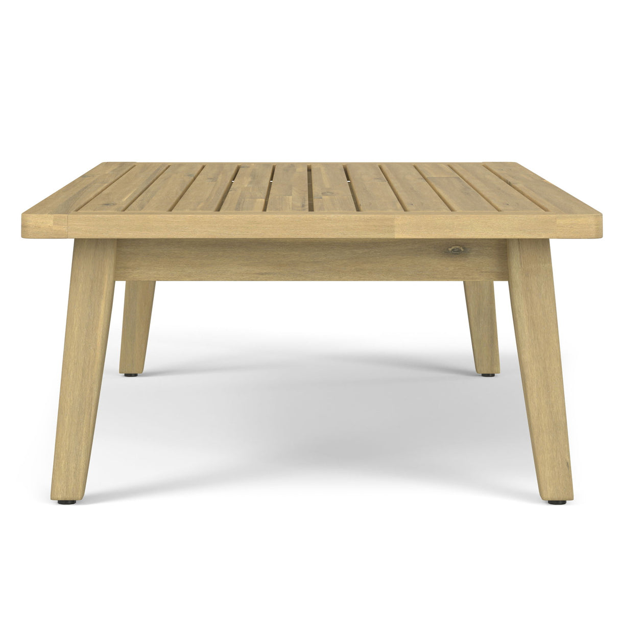 Palmetto - Outdoor Coffee Table - Light Teak by Simpli-Home | Bel Furniture
