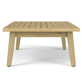 Palmetto - Outdoor Coffee Table - Light Teak by Simpli-Home | Bel Furniture