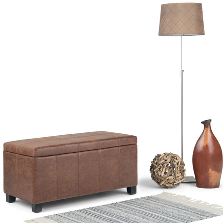 Dover - Upholstered Storage Ottoman Bench - view 18