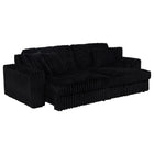 Jacana - Corduroy Upholstered Dual Power Chaise Sofa