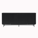Modern Fluted Door Minimalist Storage Sideboard by Walker Edison | Bel Furniture
