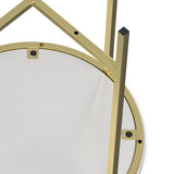 Tara - Side Table - Gold by Simpli-Home | Bel Furniture
