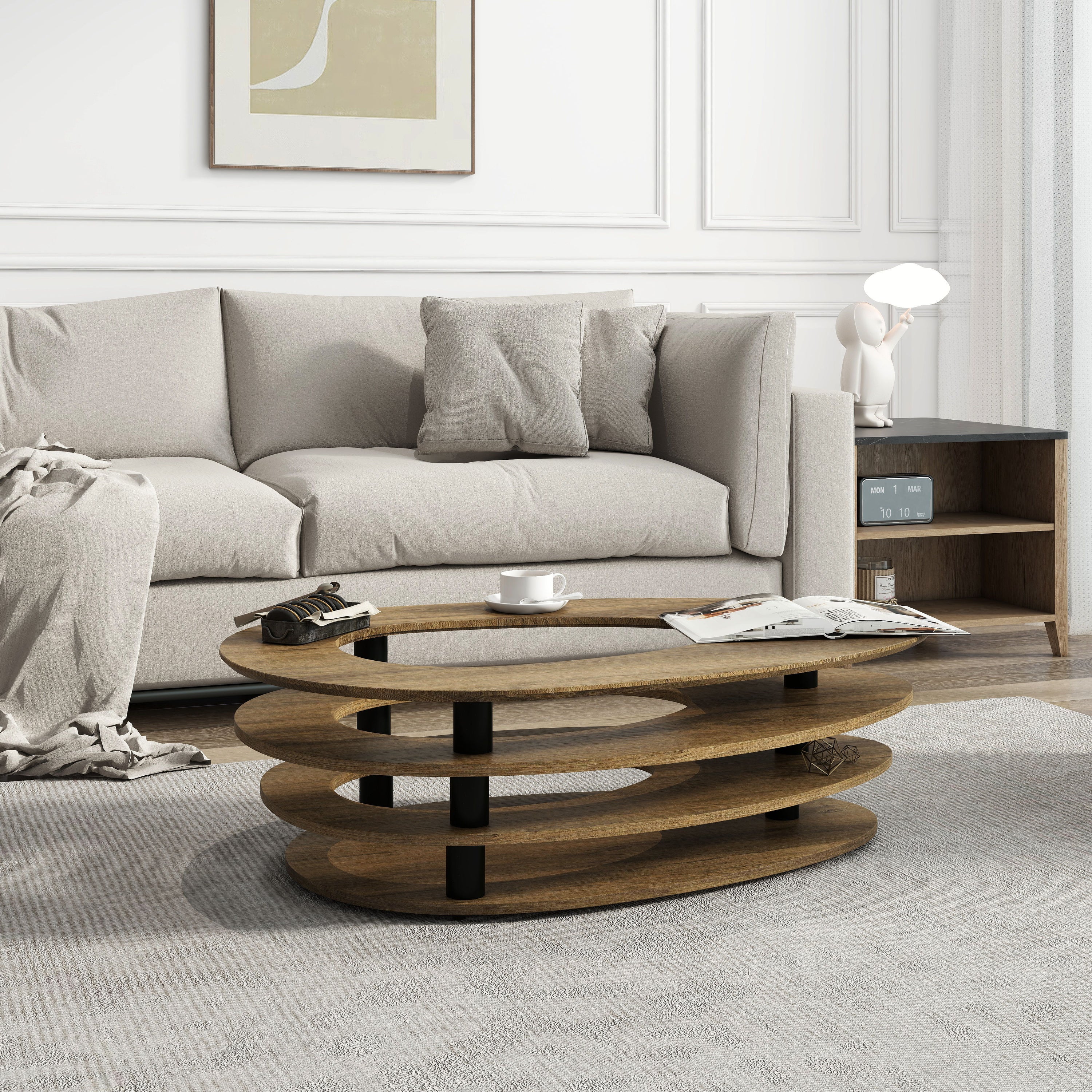 Coffee Table - Light Brown