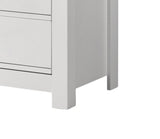 Cassini - 5 Drawer Chest - White by Lilola Home | Bel Furniture