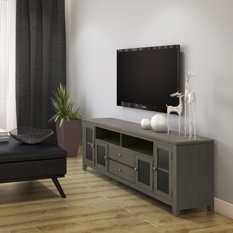 Cosmopolitan - Handcrafted Wide TV Media Stand - view 15