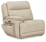 Double Deal - 4-Piece Power Reclining Sectional - Almond