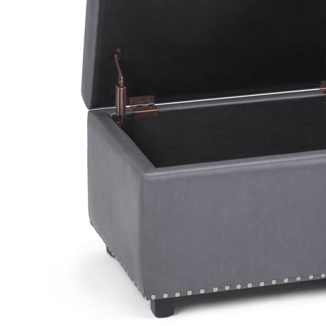 Hamilton - Upholstered Storage Ottoman - view 22