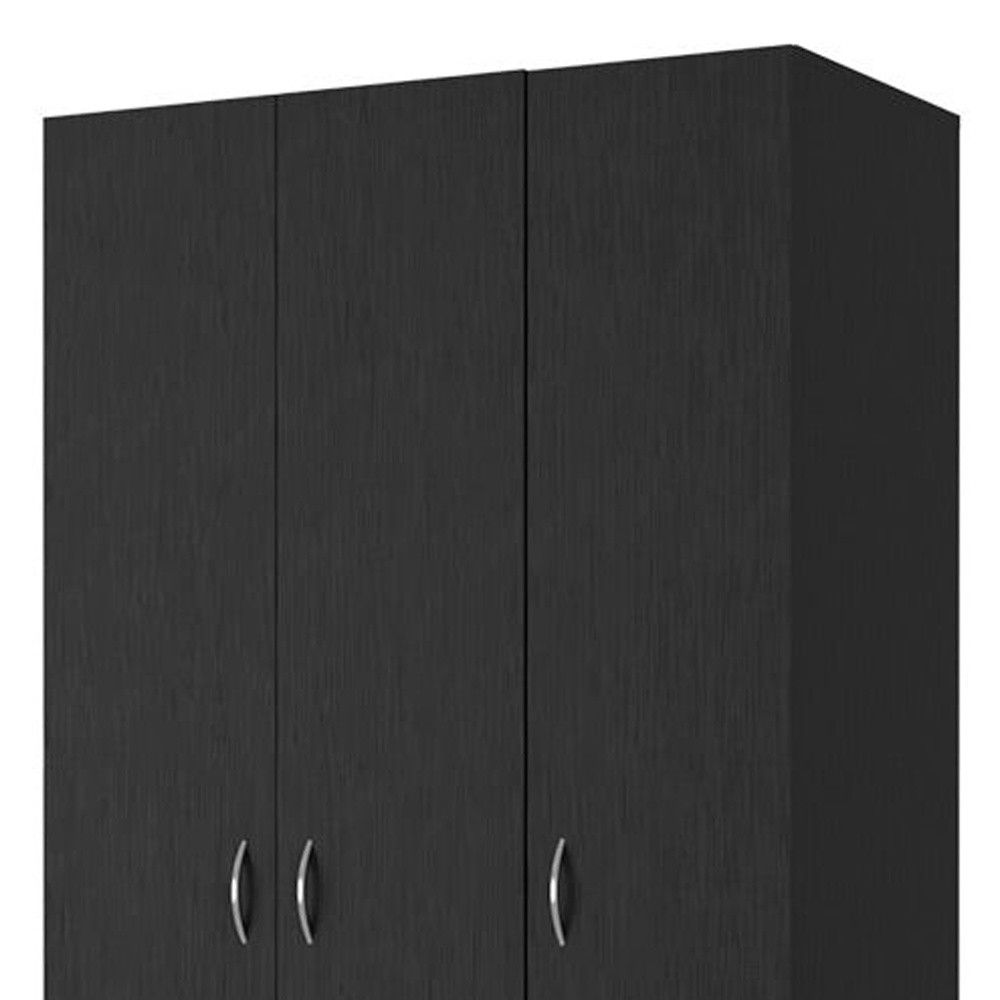 2 Drawer, Combo Dresser - Black