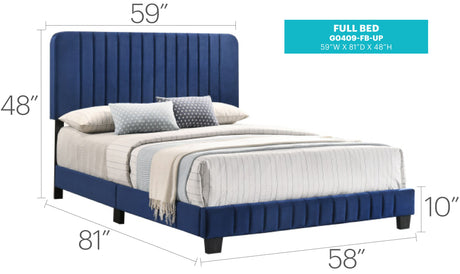 Channel Tufted Bed - view 22
