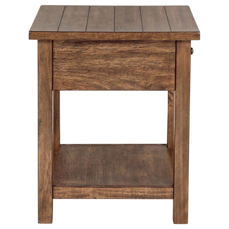 Payne - 1 Drawers Wood End Table with Shelf by Coaster Fine Furniture | Bel Furniture