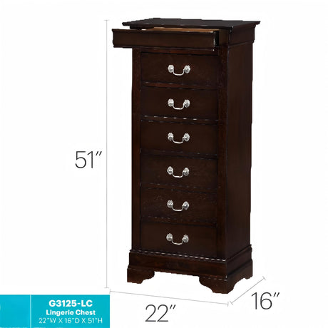 Traditional Style Lingerie Storage Chest Timeless - view 11