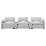 Collins - 5-Piece Power Reclining Home Theater Seating by Coaster Fine Furniture | Bel Furniture