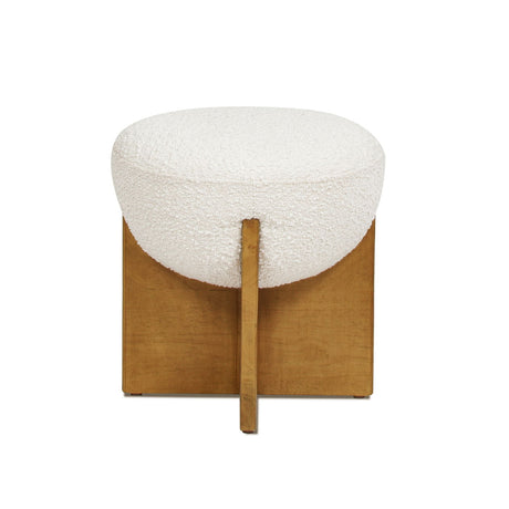 Bali - Round Upholstered Ottoman - view 7
