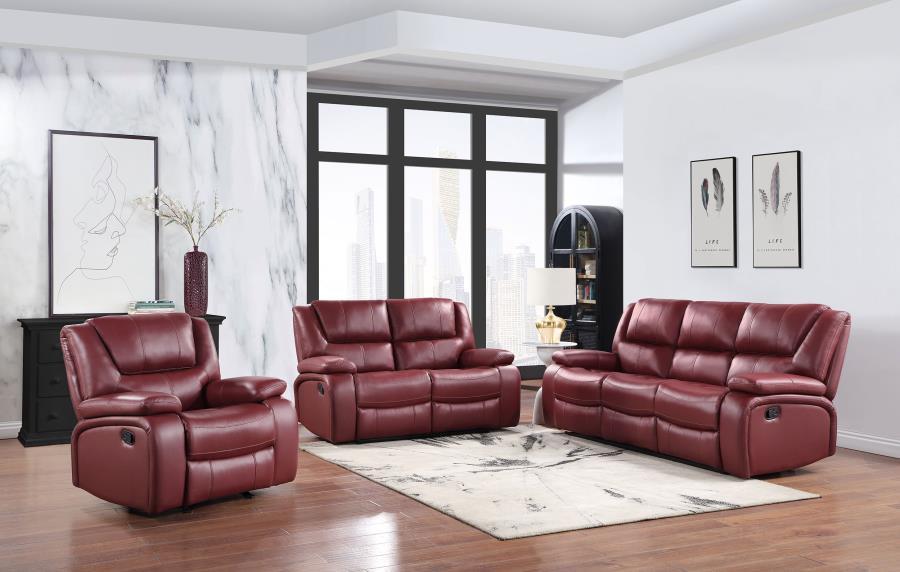 Camila - Upholstered Motion Reclining Sofa