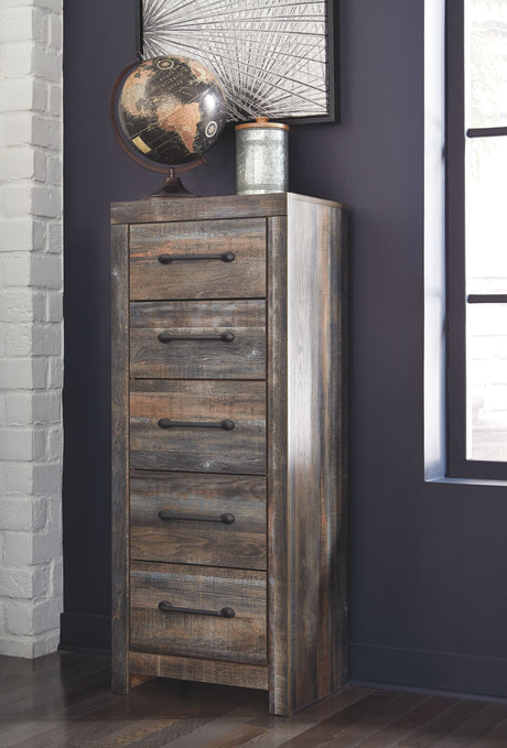 Drystan - Brown / Beige - Narrow Chest by Signature Design by Ashley® | Bel Furniture