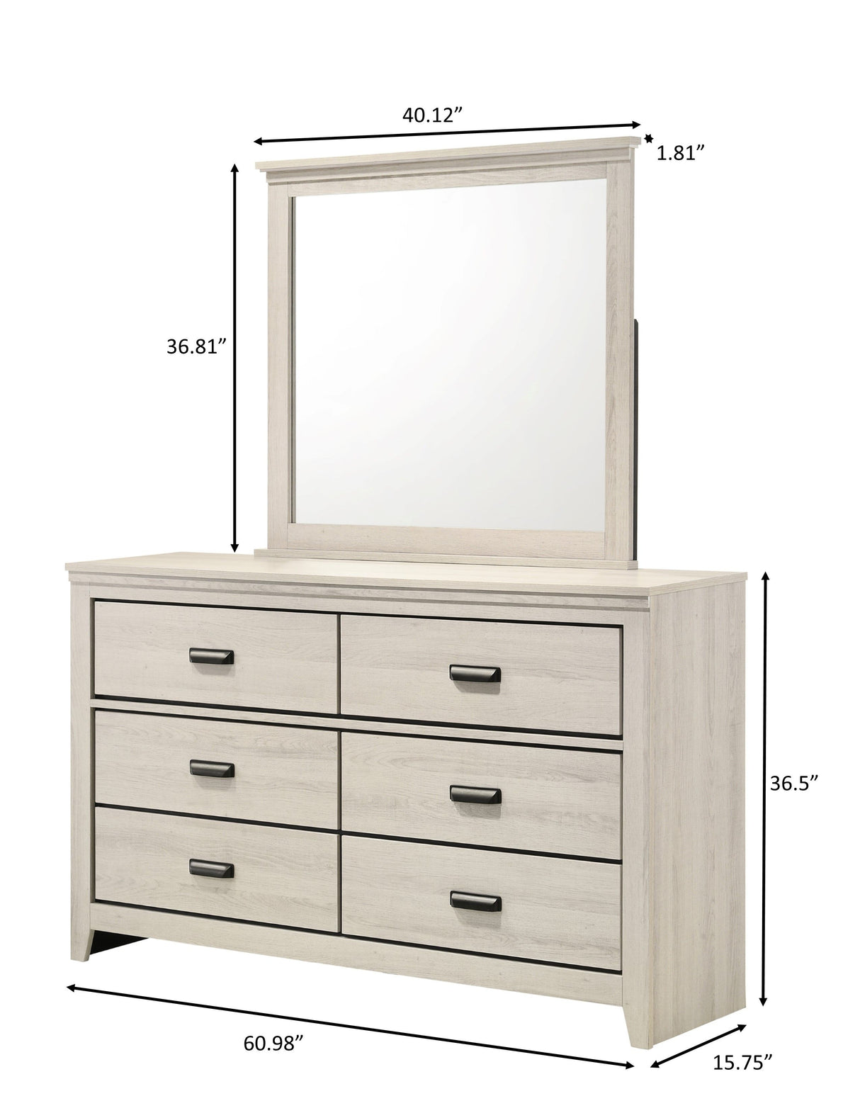 Carter - Dresser by Crown Mark | Bel Furniture