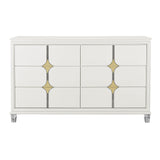 Uriuni - Dresser - Gold / White