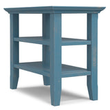 Acadian - Narrow Side Table, Handcrafted