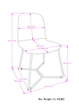 Wilcox - Dining Chair (Set of 2) - Charcoal Gray by Simpli-Home | Bel Furniture