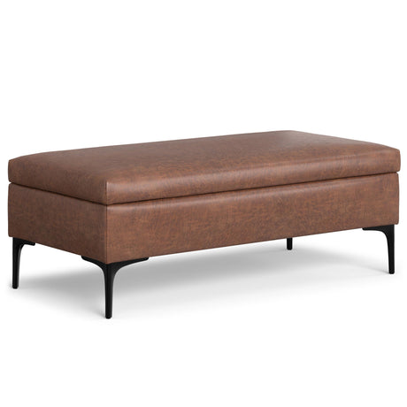 Rebecca - Multifunctional Coffee Table Storage Ottoman With Lift Up Lid - view 2