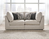 Kellway - Sectional Beige 2 Pc. Loveseat Sectional by Signature Design by Ashley® | Bel Furniture