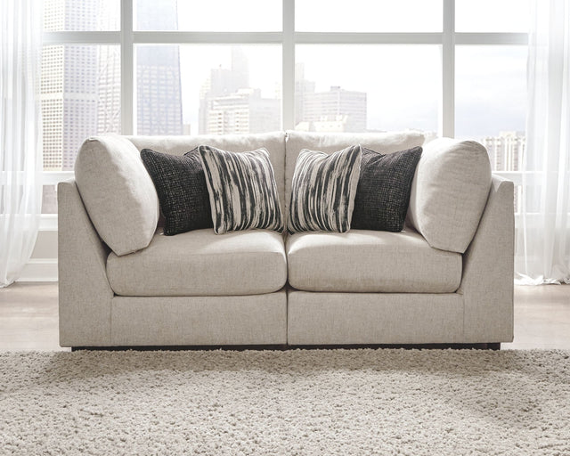 Kellway - Sectional Beige 2 Pc. Loveseat Sectional by Signature Design by Ashley® | Bel Furniture