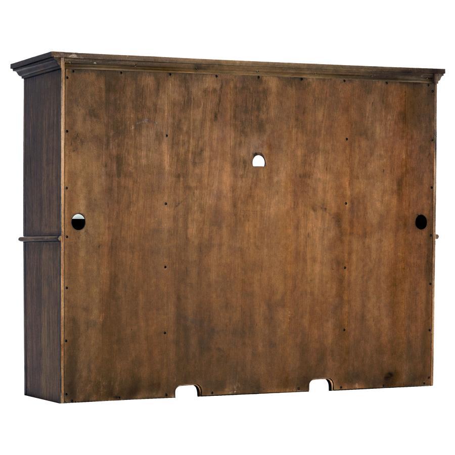 Hartshill - 2-Door Hutch With Shelves - Burnished Oak