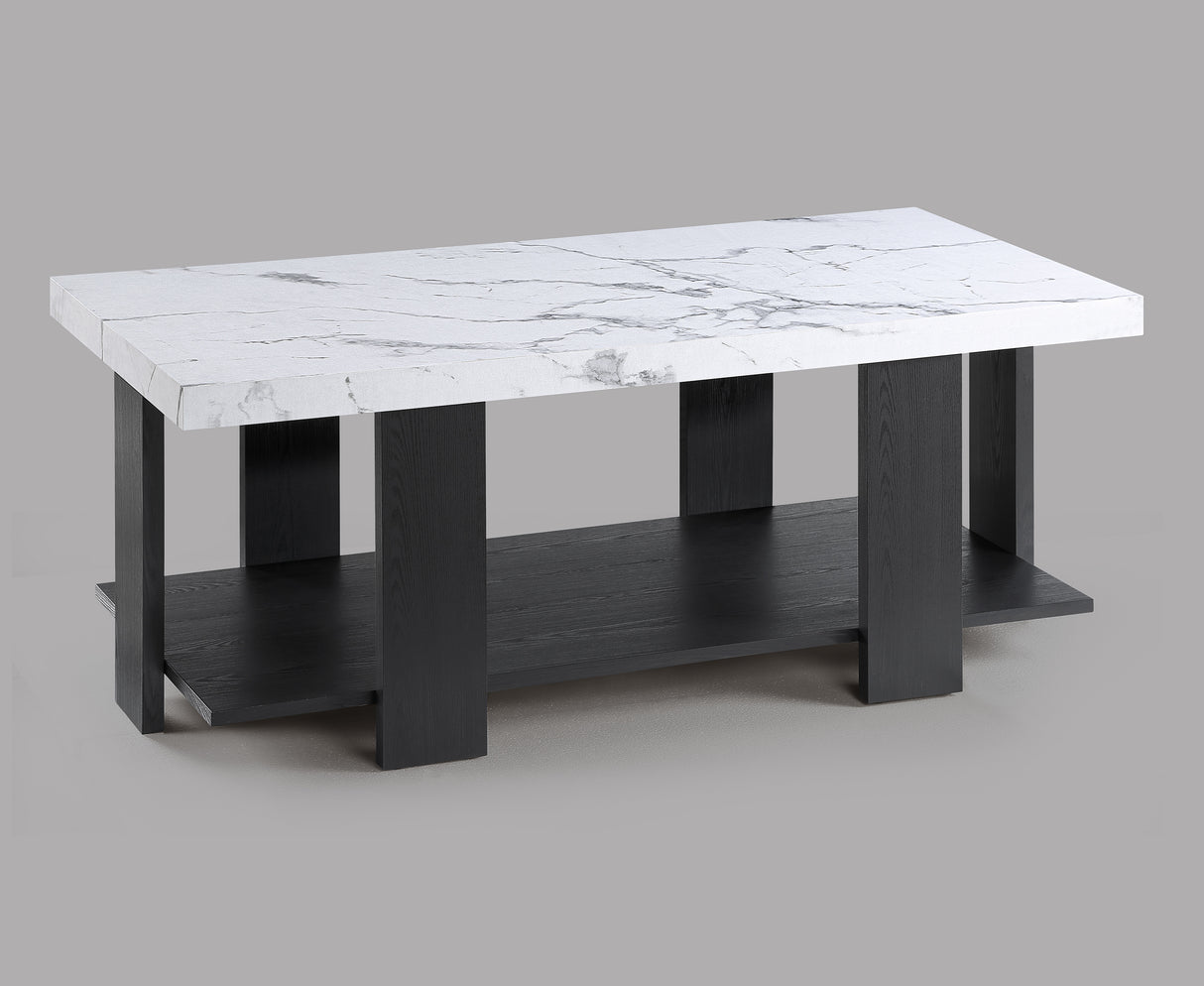 Boris 3-Pk Cocktail Set-Faux Marble