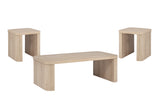 Ashton - 3 Piece Cocktail Set - Natural
