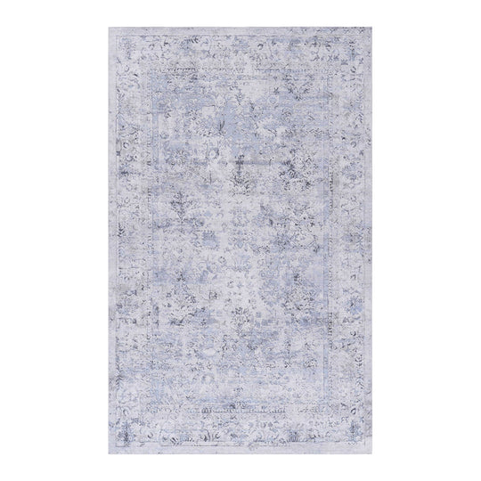 Maval - 2' X 3' Washable Area Rug - Blue / Cream by Naar Rug | Bel Furniture