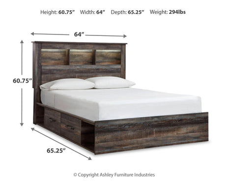 Drystan - Panel Bookcase Bed - view 13