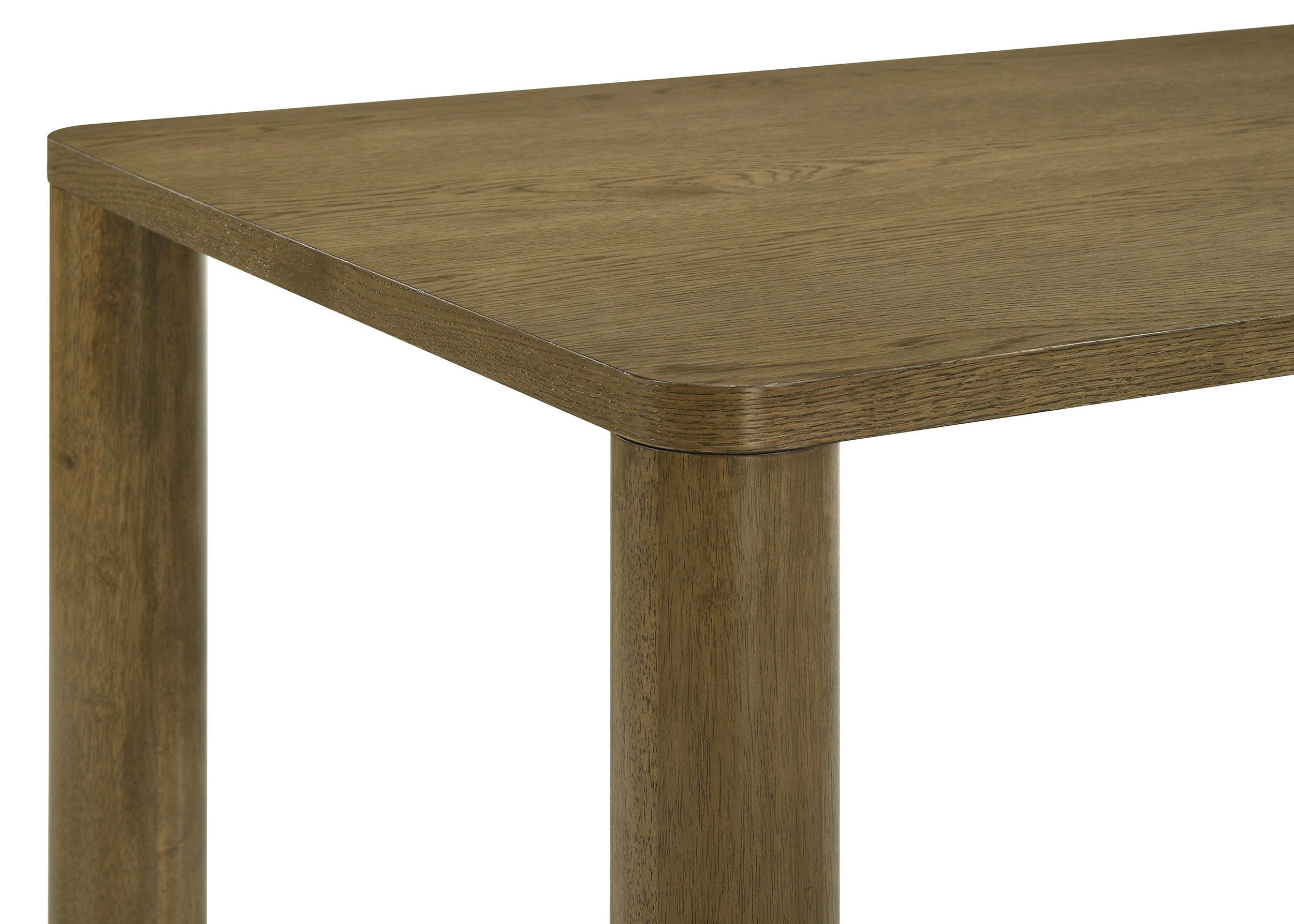 Castlewood - Rectangular Wood Dining Table - Brown Oak