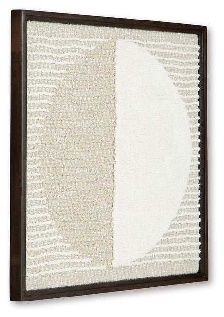 Bachard - Tan / White - Wall Decor by Signature Design by Ashley® | Bel Furniture
