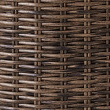 Paradise Trail - Medium Brown - 5 Pc. - Conversation Set with 4 Swivel Lounge Chairs by Signature Design by Ashley® | Bel Furniture