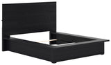 Londer - Black - Queen Panel Bed by Millennium® by Ashley | Bel Furniture
