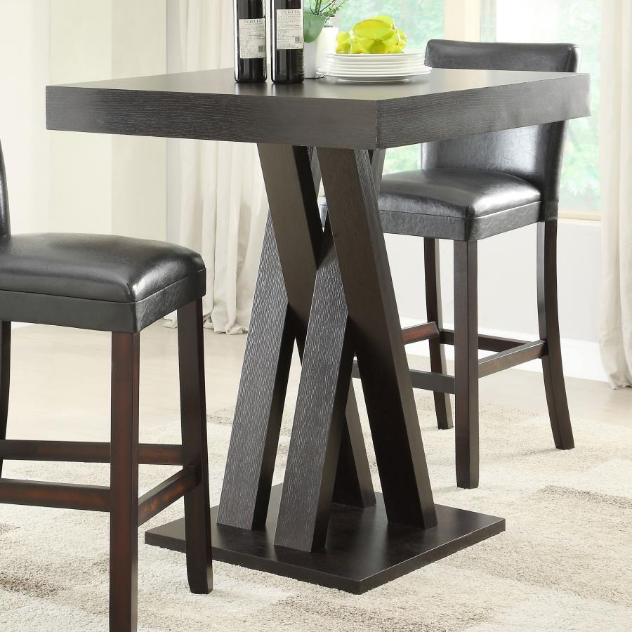 Freda - Square Height Dining Table by CoasterEveryday | Bel Furniture