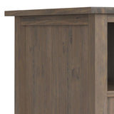 Ela - Narrow End Table - Brown by Simpli-Home | Bel Furniture