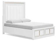 Chalanna - Upholstered Storage Bed White by Signature Design by Ashley® | Bel Furniture