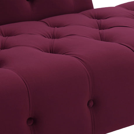 Samuel - Tufted Roll Arm Chaise Lounge by Jennifer Taylor Home | Bel Furniture
