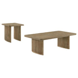 Adina - Wood Coffee Table Set
