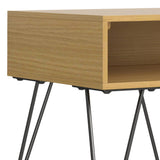 Hunter - End Table - Wood by Simpli-Home | Bel Furniture