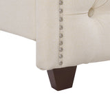 Marcella - Upholstered Shelter Headboard Bed Set by Jennifer Taylor Home | Bel Furniture