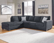 Altari - Sleeper Sectional Dark Gray 2 Pc. Left Arm Facing Chaise Sleeper by Signature Design by Ashley® | Bel Furniture